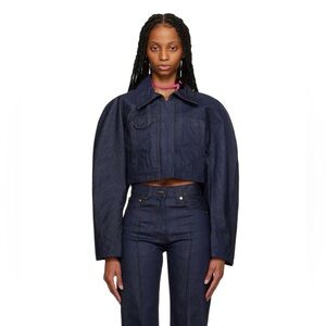 Jacquemus Navy Denim Jacket